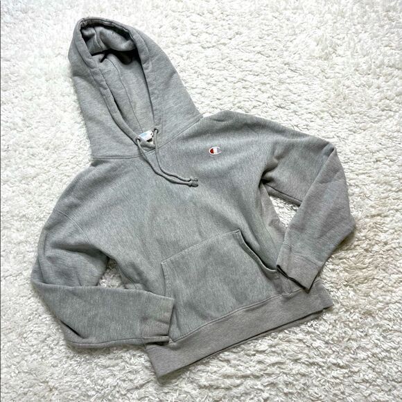 Champion Reverse Weave Hooded Kangaroo Pocket Sweatshirt - Picture 1 of 5
